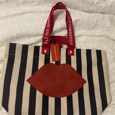 lulu guinness waitrose tote bag.